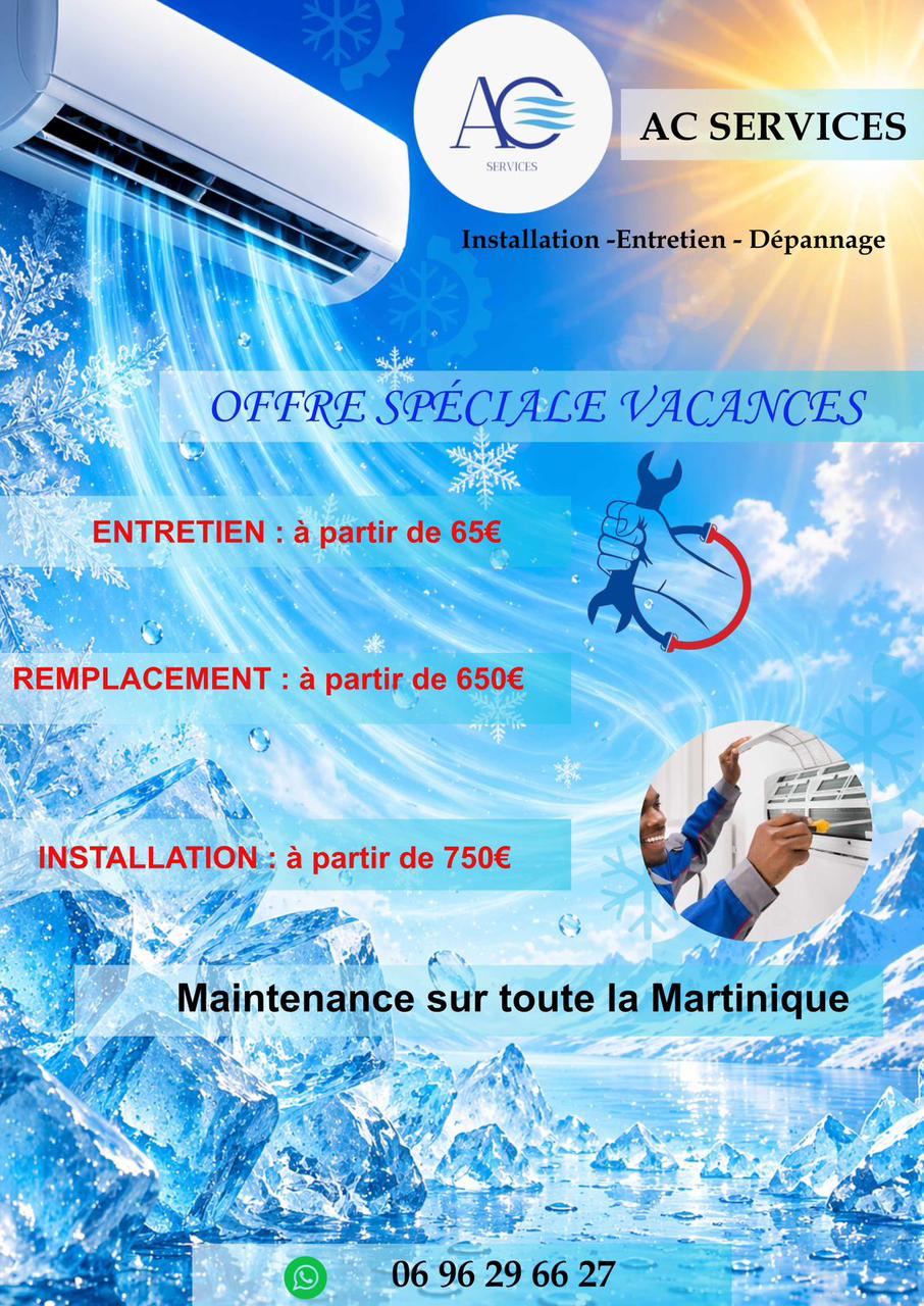 AC Services 972 - Offre spéciale climatisation